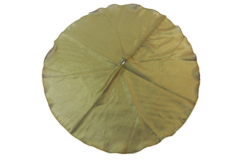 Gold Christmas Tree Skirt